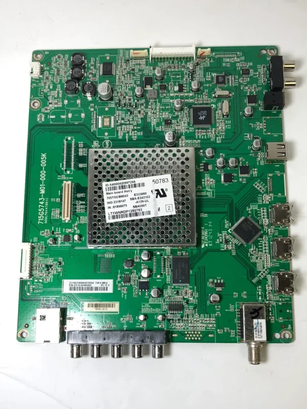 Vizio 756TXCCB02K037 Main Board for E420i-A1 – Short Circuit Solution