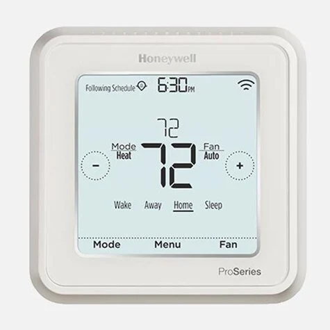 Rheem Lyric T6 Pro Wi-Fi Thermostat (GE: 2H/2C, HP: 3H/2C) w/Vent Control TH6320WF2003