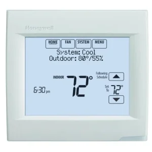 Rheem VisionPRO 8000 Touchscreen Thermostat (GE/HP: 1H/1C) TH8110R1008