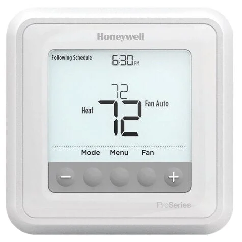 Rheem T6 ProProgrammable Thermostat (GE: 2H/2C, HP: 3H/2C) TH6320U2008