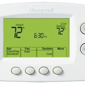 Rheem FocusPRO 5000 Non-Programmable Thermostat (GE/HP: 1H/1C) TH5110D1022