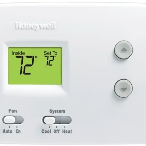 Rheem PRO 3000 Non-Programmable Thermostat (HP: 2H/1C) TH3210D1004