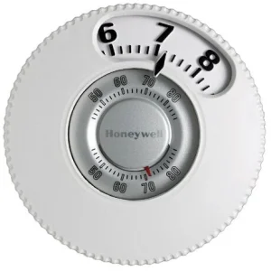 Rheem Round Non-Programmable Thermostat (GE/HP: 1H/1C) T87N1000