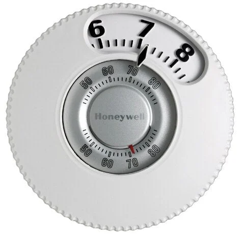 Rheem Round Non-Programmable Thermostat (GE/HP: 1H/1C) T87N1000