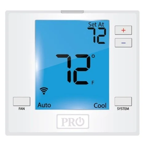 Rheem Pro1 T701i WiFi Thermostat (GE/HP: 1H/1C) T701i