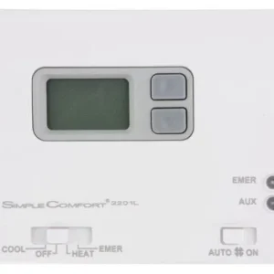 Rheem ICM Non-Programmable Thermostat (HP: 2H/1C) SC2201L
