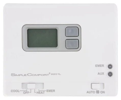 Rheem ICM Non-Programmable Thermostat (HP: 2H/1C) SC2201L