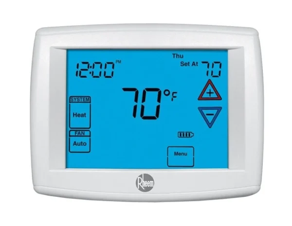 Rheem Rheem Touchscreen Thermostat (GE: 2H/2C, HP: 4H/2C) w/Humidity Control RHC-TST305UNMS