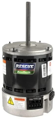 Rheem RESCUE EcoTech Blower Motor – 1/4 to 1/2 hp 120-208-230/1/60 (1075 rpm/5 speed) 5532ET