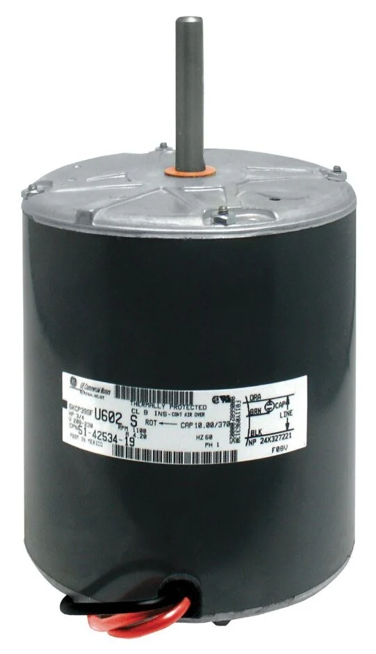 Rheem Condenser Motor – 3/4 hp 208-230/1/60 (1075 rpm/1 speed) 51-42534-19