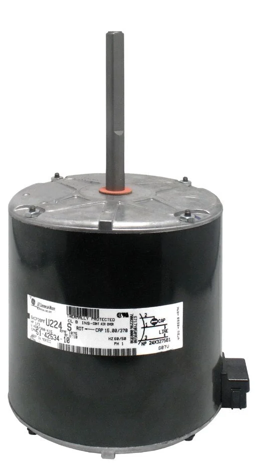 Rheem Condenser Motor – 1/3 hp 380-415/1/50-60 (1075 rpm/1 speed) 51-42534-10