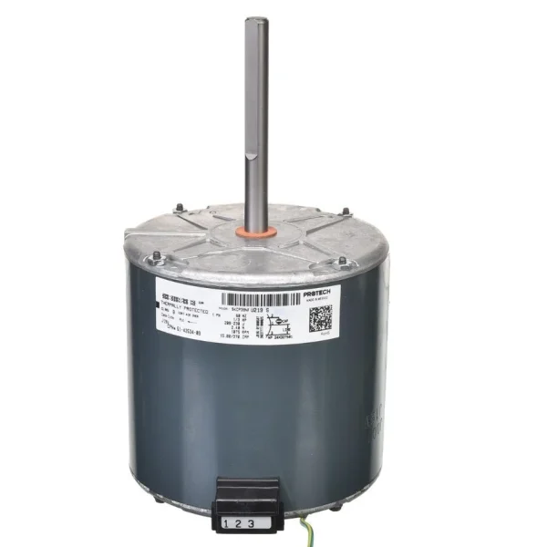 Rheem Condenser Motor – 1/3 hp 208-230/1/50-60 (1075 rpm/1 speed) 51-42534-09
