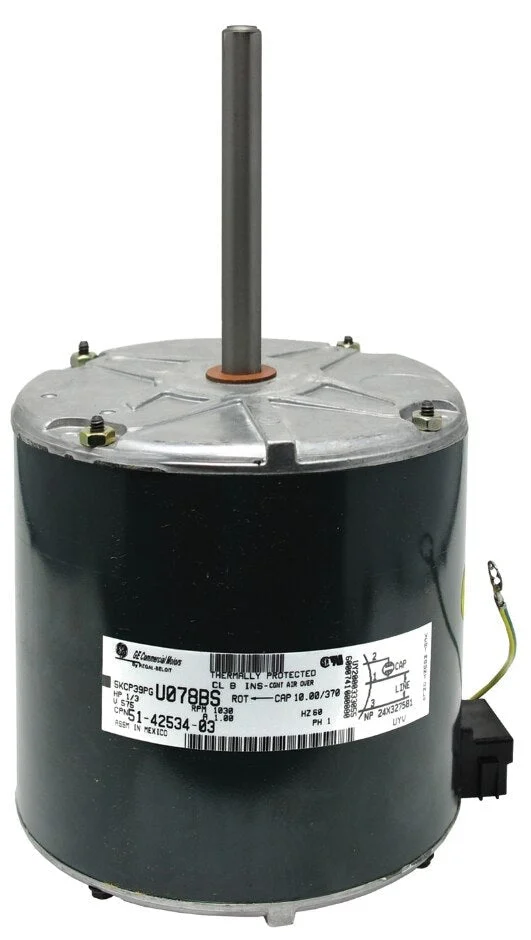 Rheem Condenser Motor – 1/3 hp 575/1/60 (1075 rpm/1 speed) 51-42534-03