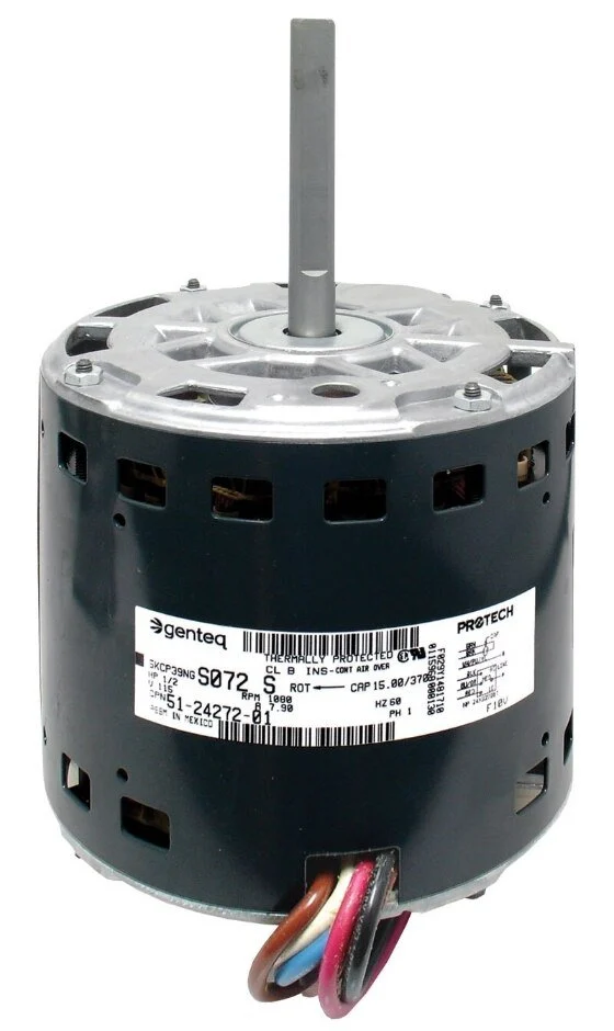 Rheem Blower Motor – 1/2 hp 120/1/60 (1075 rpm/3 speeds) 51-24272-01
