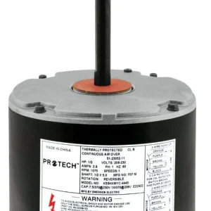 Rheem PROTECH Condenser Motor – 1/2 hp 208-230/1/60 (1075 rpm/1 speed) 51-23052-11