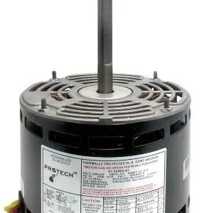 Rheem PROTECH TRIPSAVER Air Handler Motor – 1/6 to 1/2 hp 208-230/1/60 (1075 rpm/4 speed) 51-23022-41