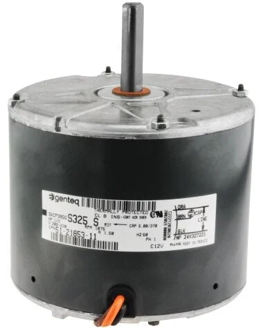Rheem Condenser Motor – 1/3 hp 208-230/1/60 (1075 rpm/1 speed) 51-21853-11
