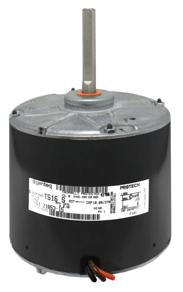 Rheem Condenser Motor – 1/3 hp 460/1/60 (1075 rpm/1 speed) 51-21853-15