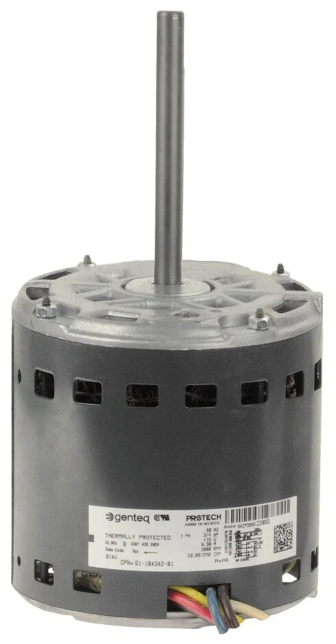 Rheem Blower Motor – 3/4 hp 120/1/60 (1075 rpm/4 speed) 51-104342-01