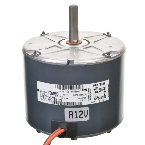 Rheem Condenser Motor – 1/3 hp 208-230/1/50-60 (1075 rpm/1 speed) 51-102713-03