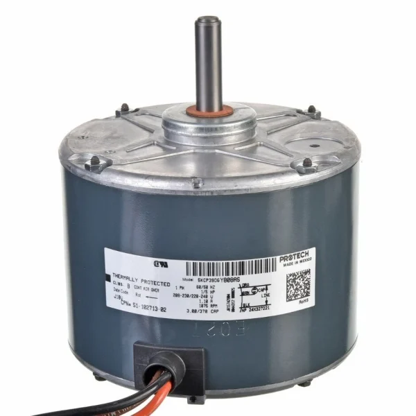 Rheem Condenser Motor – 1/5 hp 208-230/1/50-60 (1075 rpm/1 speed) 51-102713-02