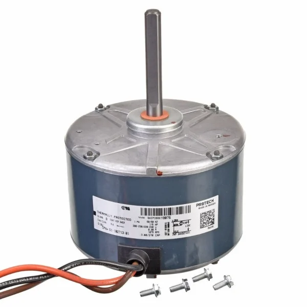 Rheem Condenser Motor – 1/6 hp 208-230/1/50-60 (1075 rpm/1 speed) 51-102713-01