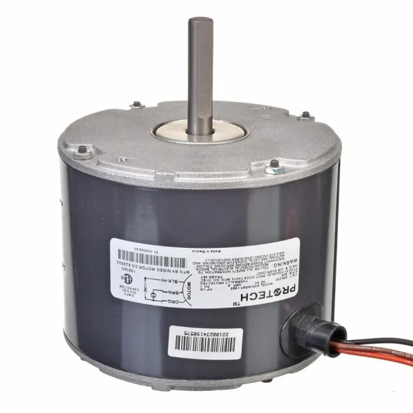 Rheem Condenser Motor – 1/6 hp 208-230/1/50-60 (825 rpm/1 speed) 51-102008-20