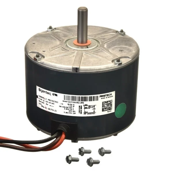 Rheem Condenser Motor – 1/10 hp 208-230/1/50-60 (1075 rpm/1 speed) 51-101774-21