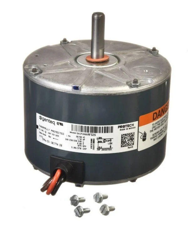 Rheem Condenser Motor – 1/10 hp 208-230/1/50-60 (1075 rpm/1 speed) 51-101774-20