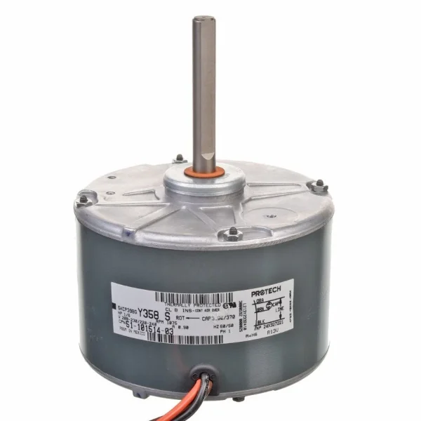Rheem Condenser Motor – 1/6 hp 208-230/1/50-60 (1075 rpm/1 speed) 51-101514-03