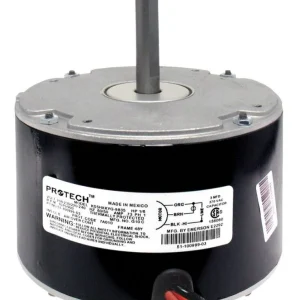 Rheem Condenser Motor – 1/6 hp 208-230/1/50-60 (1075 rpm/1 speed) 51-100999-03