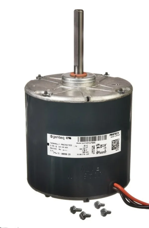 Rheem Condenser Motor – 1/3 hp 208-230/1/60 (1075 rpm/1 speed) 51-100998-29
