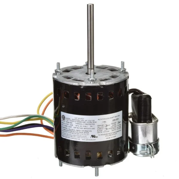 Rheem Refrigeration Motor – 1/12 – 1/20 hp 1550 rpm 115/230V Reversible 9721