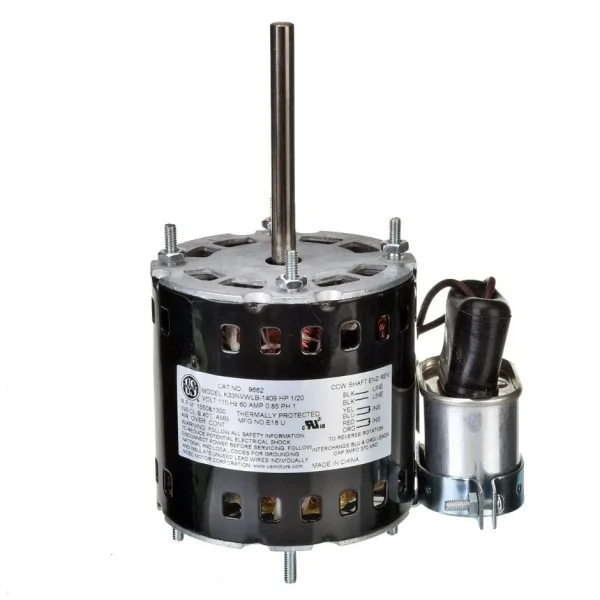 Rheem Refrigeration Motor – 1/20 hp 1550 rpm 115V CW OAO BOHN 9662