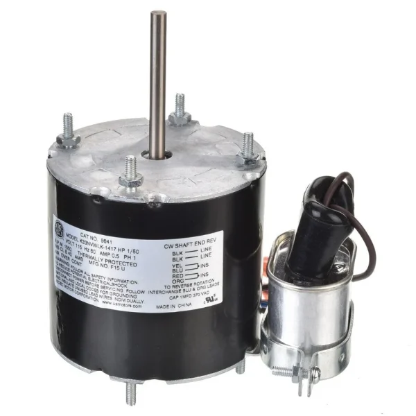 Rheem Refrigeration Motor – 1/50 hp 1550 rpm 115V CCW TEAO 9641