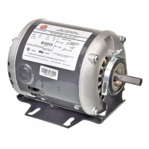 Rheem Belted Fan & Blower Motor – Split Phase (OODP) Resilient Base – 1/4 hp 120/1/60 (1725 rpm/1 speed) 8000