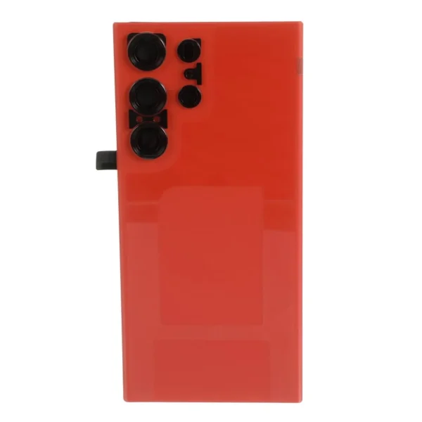 Samsung Mobile Galaxy S23 Ultra Back Glass Panel (Red) GH97-28420F