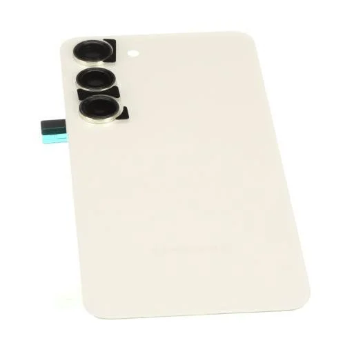 Samsung Mobile Galaxy S23 Glass Back Cover Assembly (Cream) – GH97-28403B
