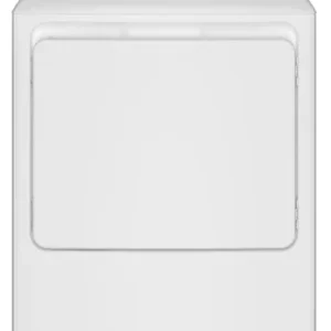 GE GTD38EASWWS 27 Inch Top Load Electric Dryer with 7.2 cu ft Capacity, Auto Dry, Powerful Venting, Large Diffuser, D...