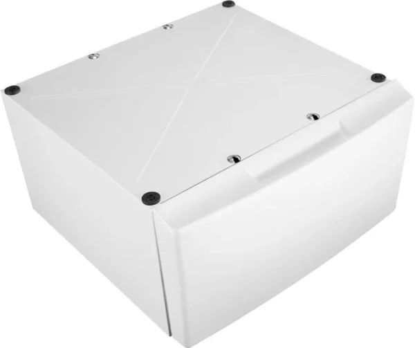 Whirlpool – Washer/Dryer Laundry Pedestal with Storage Drawer – White – WFP2715HW