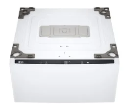 LG WD200CW 29 Inch 1.0 cu. ft. Twin Wash Pedestal Sidekick Washer: White