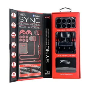 Sentry Sync Bluetooth, Rechargeable Wireless In-Ear Buds, In Line Mic, BT550R - view 2