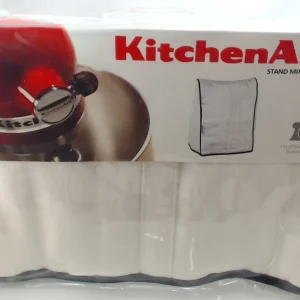 2 Pk, Stand Mixer Cloth Cover in White for KitchenAid, KMCC1WH, WP4396709 - view 2