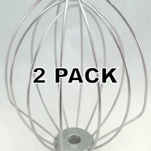 2 Pk, Stand Mixer, Wire Whip, for KitchenAid, AP5788909, WPW10552543