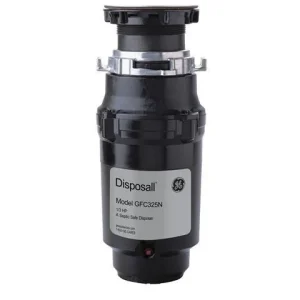 GE® 1/3 HP Continuous Feed Garbage Disposer – Corded GFC325N