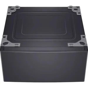 LG Laundry Pedestal Storage Drawer for 27″ Front Load Washers and Dryers with Basket – Middle Black