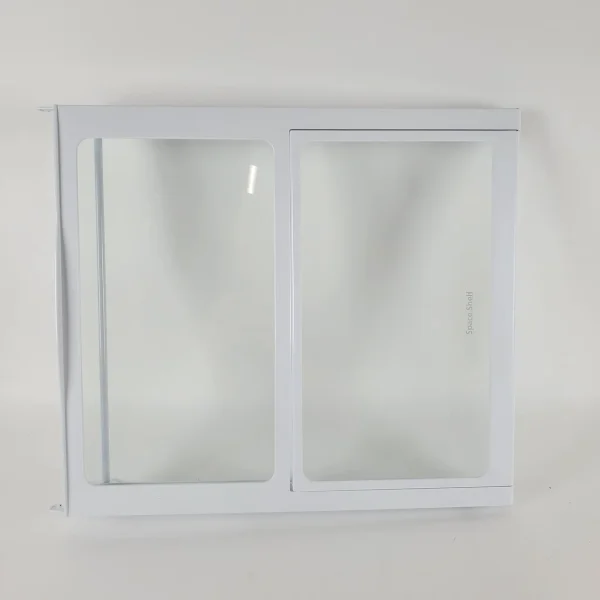 Refrigerator Slide Back Glass Shelf