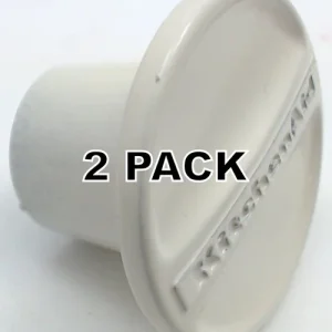 2 Pk, Stand Mixer Attachment Cover, Almond, for KitchenAid, 242765-5