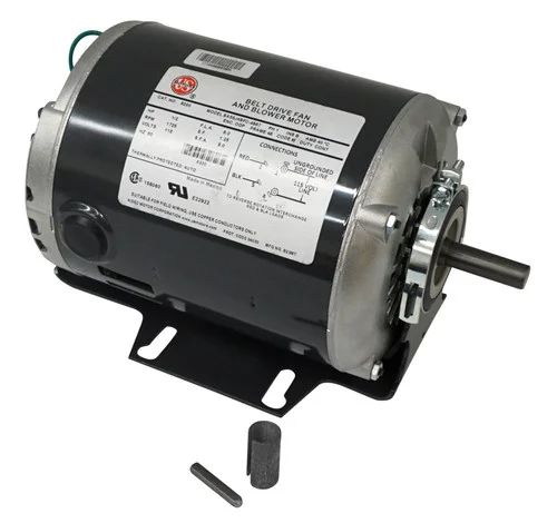 48 Frame Belt Drive Fan & Blower Motor, 1/2 HP, 115V, 1725 RPM, 1.5″ Shaft, 8200