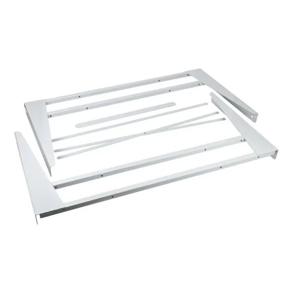Compact Washer and Dryer Stacking Kit, White, fits compact LCR5232, LCR7244, LCE4332 models, with 1 metal frame stand